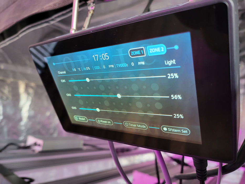 (Add on) V3 Optic LED Master Controller - Spectrum Controller - Dimmers - Auto Sunrise + CO2 & Humidity Sensors