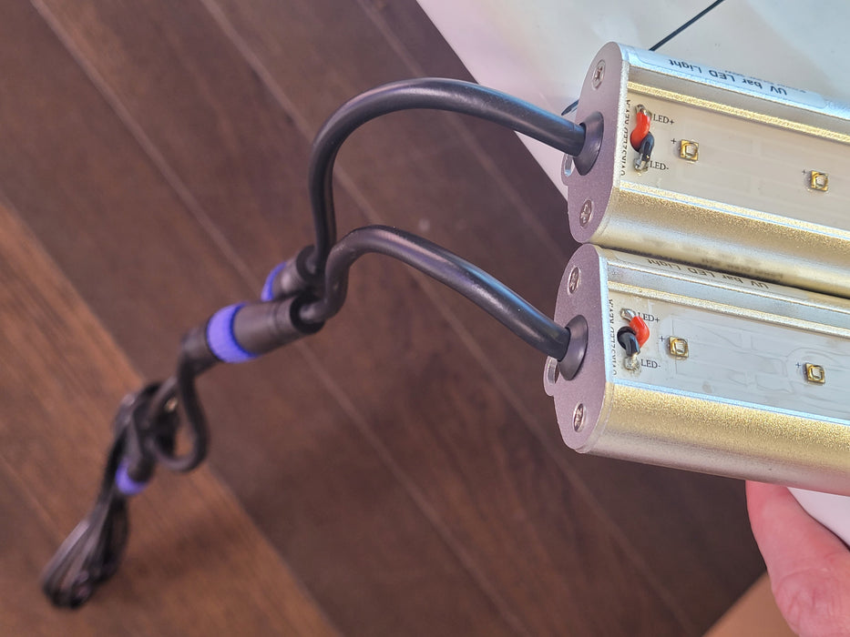 Slim 30 LED Grow Light - 2 Pack - 30w Ultra Violet and Infrared