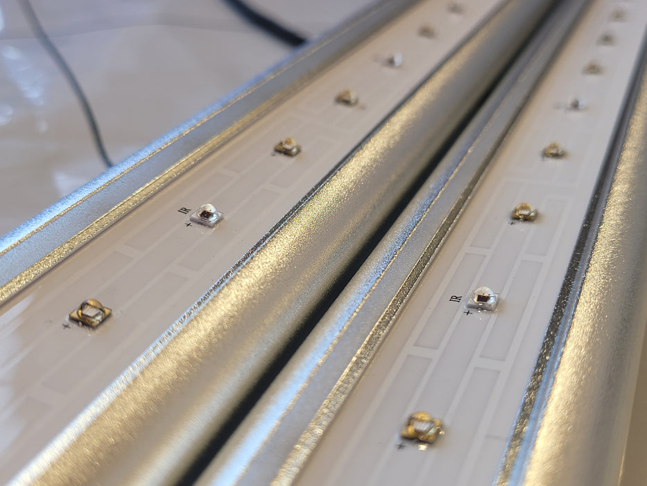 Slim 30 LED Grow Light - 2 Pack - 30w Ultra Violet and Infrared