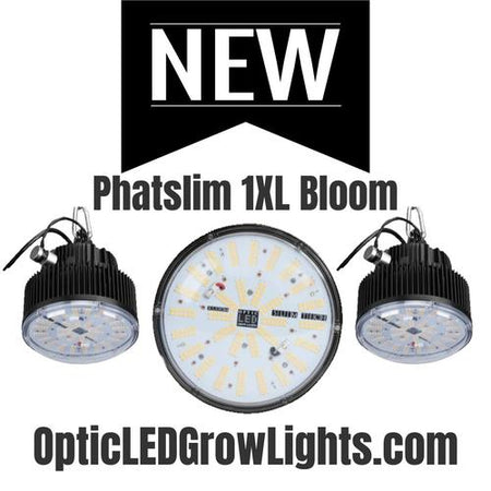 NEW! PhatSlim Bloom 1XL Dimmable LED Grow Lights (UV/IR)