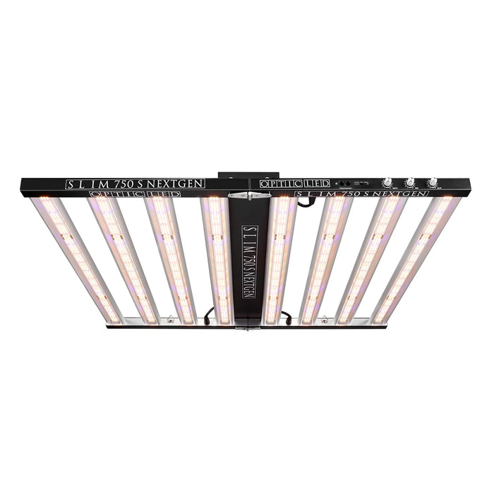 New! Slim 750S NextGen V2 - Dimmable LED Grow Light - 750w (3 Dimmers) 3500K