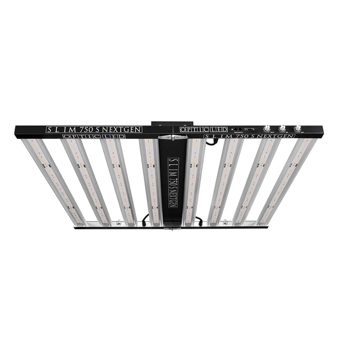 New! Slim 750S NextGen V2 - Dimmable LED Grow Light - 750w (3 Dimmers) 3500K