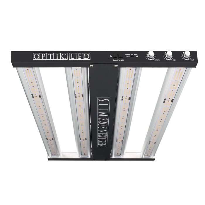 Slim 320S NextGen Dimmable LED Grow Light Triple Dimmer (UV + ir) 320w (3500k) LH351H V2