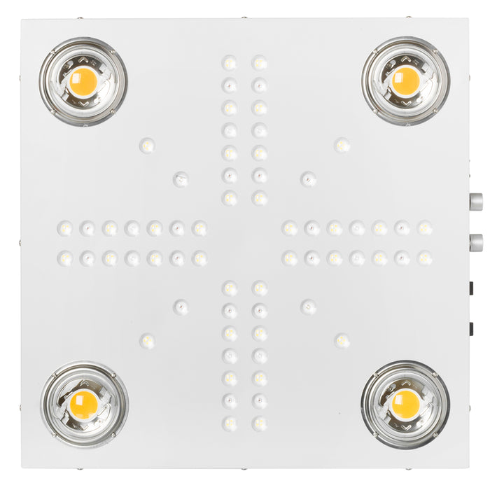 Optic 4XL NextGen 500W Dimmable COB LED Grow Light (UV/IR) 3500k COBs 120 Degree Lenses